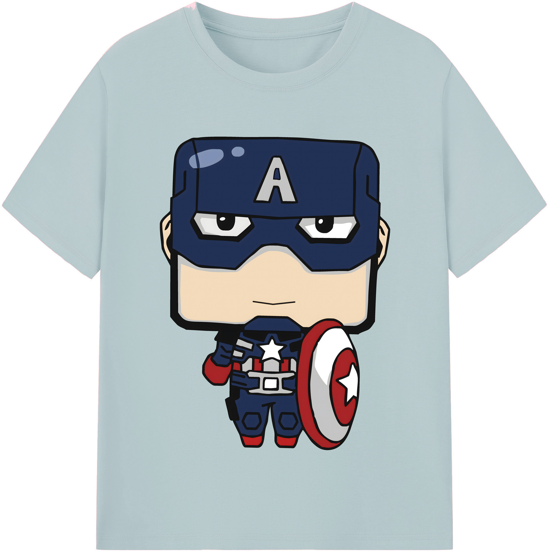 （画像用） アベンジャーズ The Avengers 綿100％半袖Tシャツ（フロントプリント）